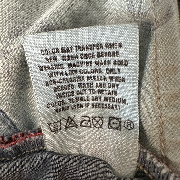 Gap Denim Flare Blue Jeans Size 8 Long - Picture 8 of 9